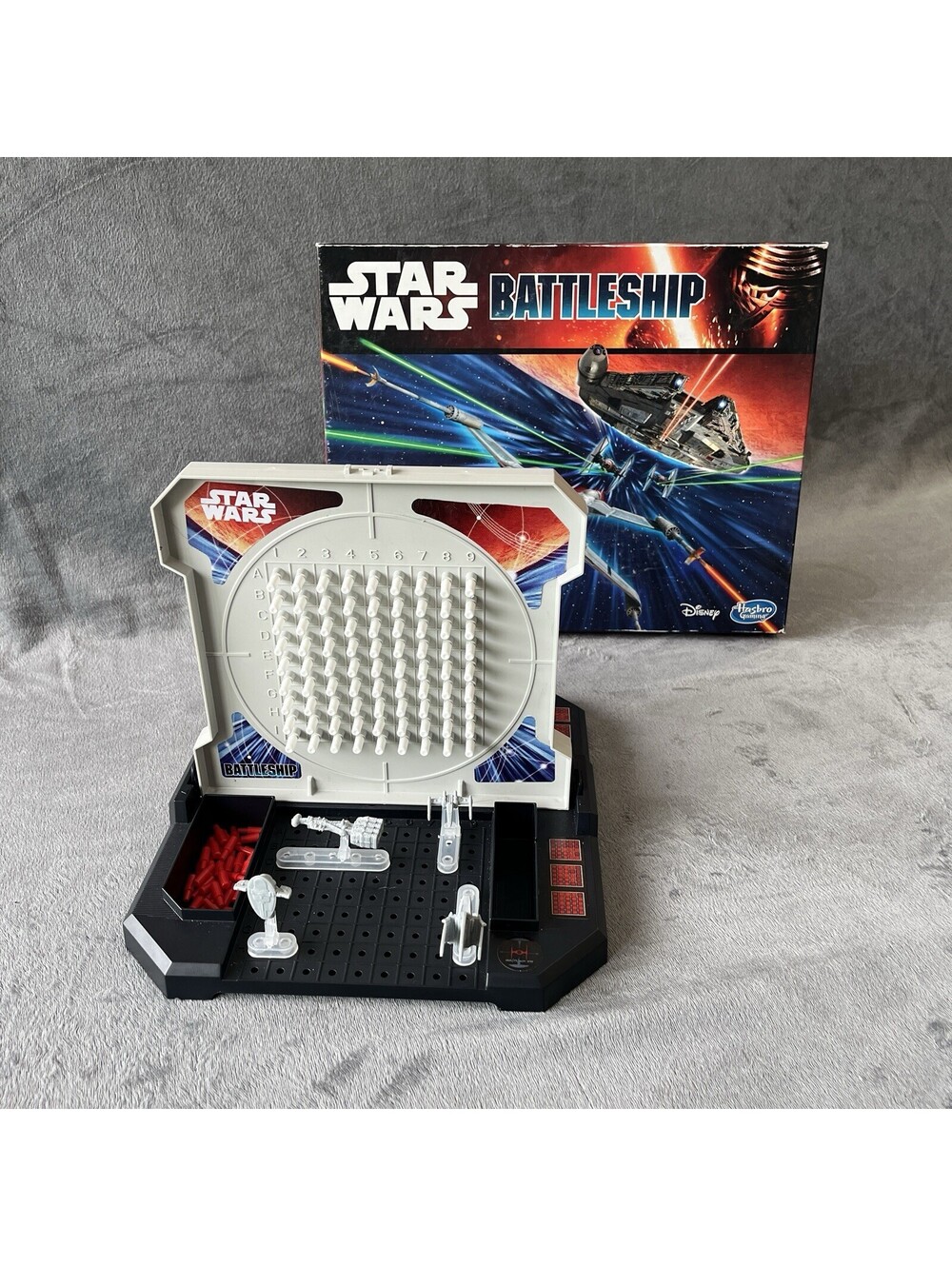 Star Wars Battleship Disney Hasbro Gaming All Pieces Complete - No Instructions